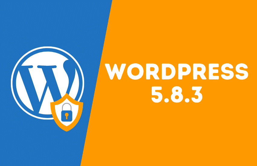 Wordpress 5.8.3