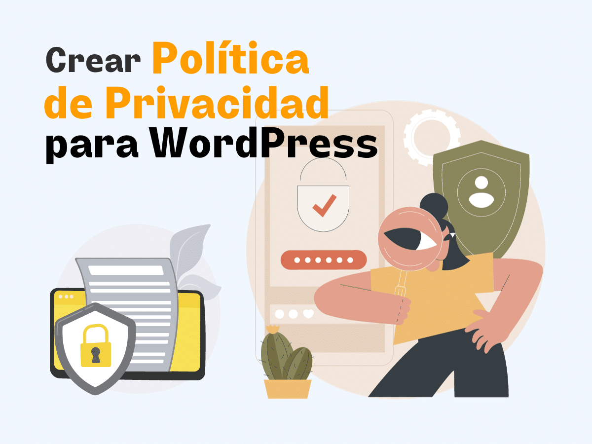 Crear política de privacidad para wordpress